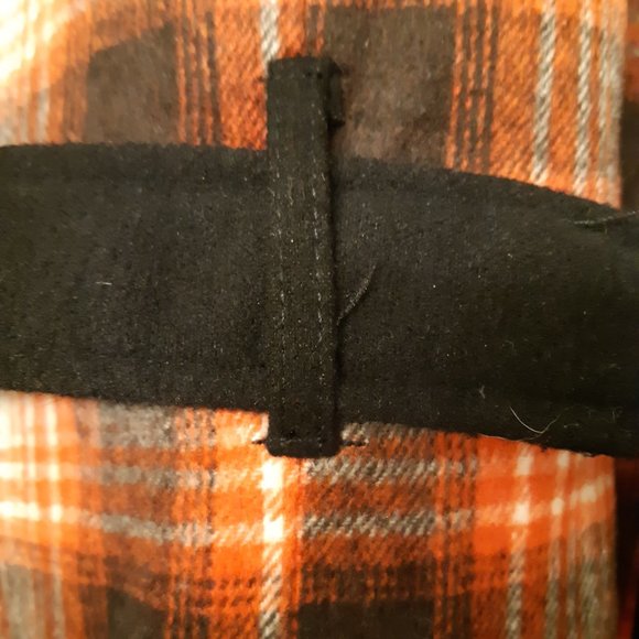 Paparazzi Wool Jacket Orange, White and Black Medium size - Picture 10 of 16